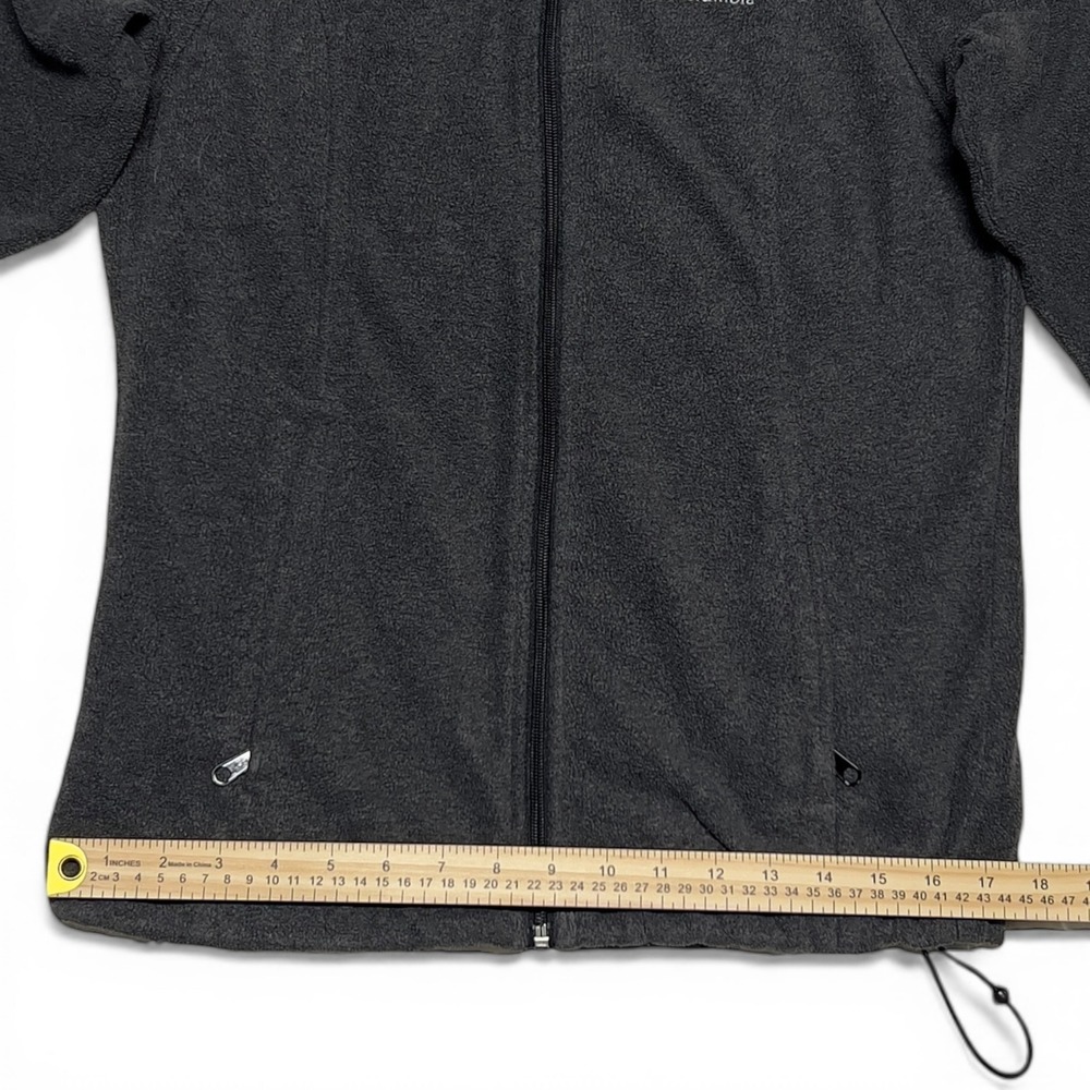Columbia Fleece Jacket‎ Women Size S Charcoal Gray Excellent Full Zip Outdoor - Picture 7 of 8